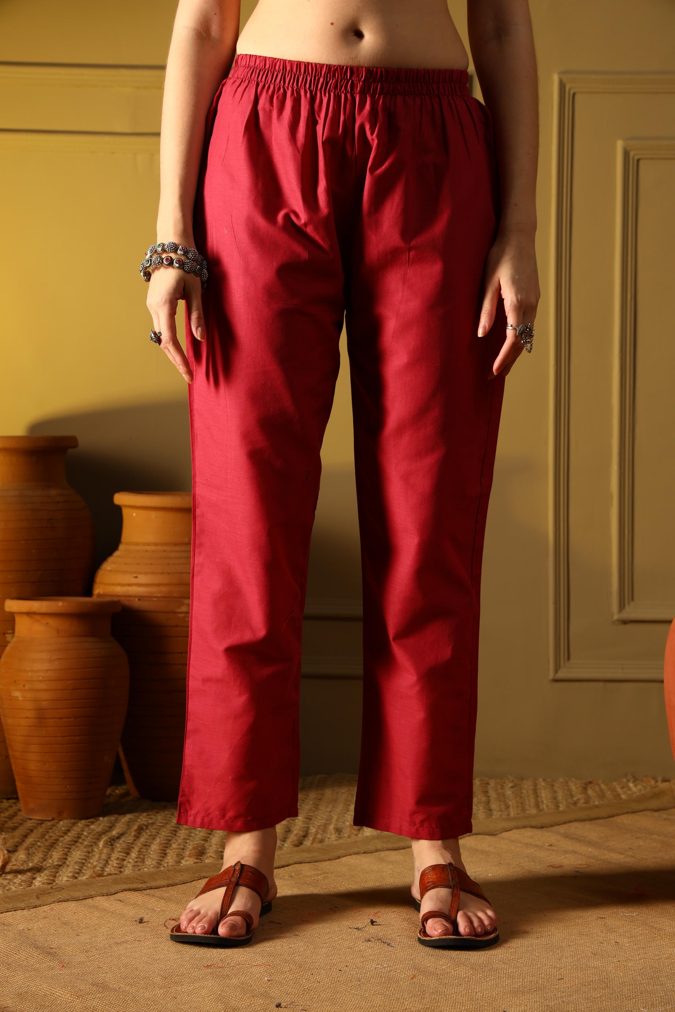 Royal Radiance Red Kurta Set